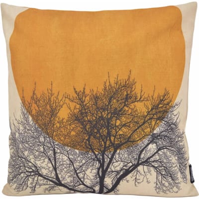 Gek op kussens! Sierkussen moon & tree | 45 x 45 cm | katoen/linnen