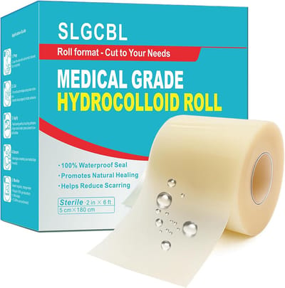dissection kit - Hydrocolloid Pleisterrol - Hypoallergeen - Waterdicht en Ademend - Ideaal voor Eerste Hulp