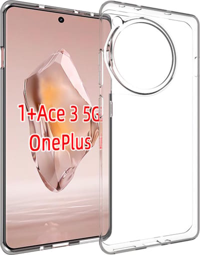 MobyDefend Hoesje - Geschikt voor OnePlus 12R - Transparante TPU Backcover - Volledig Doorzichtig