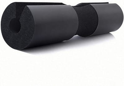 Squat Pad - Barbell Pad - Kracht Training - Schuim met Hoge Dichtheid - Standaard Halterstang - Zwart
