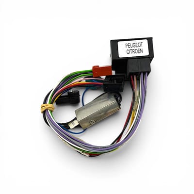 Radio Aansluitkabel - Citroën Peugeot ISO kabel met dubbele Antenne Adapter