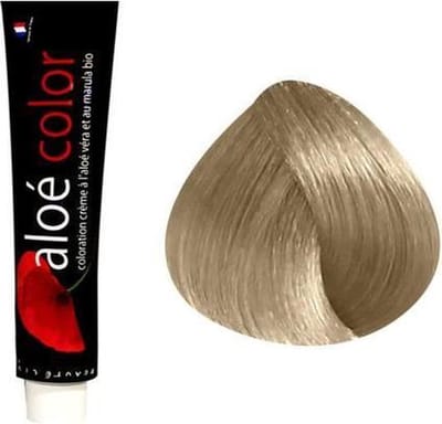 Beautélive natuurlijke aloë vera en marula haarkleurcrème, 10.0: licht lichtblond met ammoniak, 100 ml
