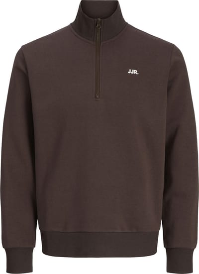 JJ Rebel Logo Half Zip Sweater Heren - Maat S