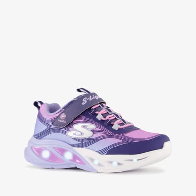 Skechers S-Lights: Cosmic Glow meisjes sneakers met lichtjes - Paars