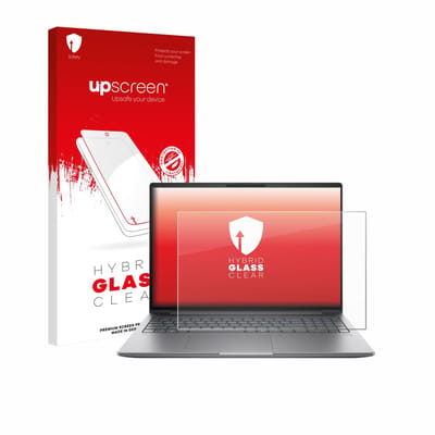 upscreen - Screenprotector voor HP Zbook X G1i 16" - Folie Beschermfolie Beschermglas transparant