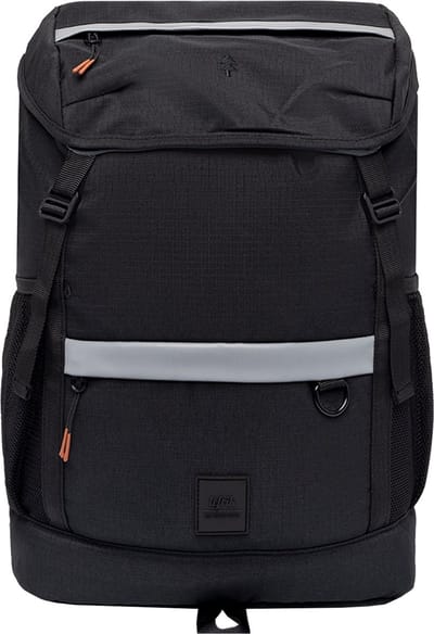 Lefrik Mountain Laptop Rugzak - Eco Friendly - Recycled Materiaal - 15 inch - Vandra Black Ripstop