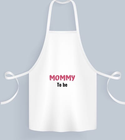 Akyol - mommy to be Keukenschort - Mama - beste moeder - moeder cadeautjes - moederdag - verjaardagscadeau - verjaardag - cadeau - geschenk - kado - gift - moeder artikelen - 82 bij 71 cm