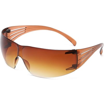 Lunettes de Protection Monture Unique Sans Bord Lunettes de Soleil Punk Lunettes de Soleil Femmes Hommes Années 2000 Équitation Sport Masques Enveloppants Lunettes UV400 brown