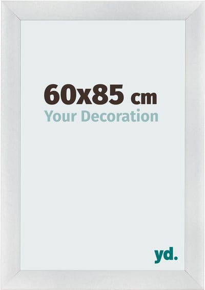 Your Decoration - Fotolijst 60x85 cm - MDF - Zilver Mat - Pisa