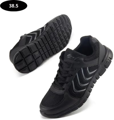 Bovista Tennisschoenen - Heren - Dames - Tenniskleding - Indoor - Outdoor - Zwart - Maat 38.5