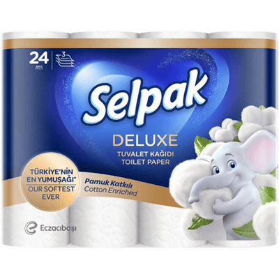 Selpak Toiletpapier Deluxe 24 Rollen