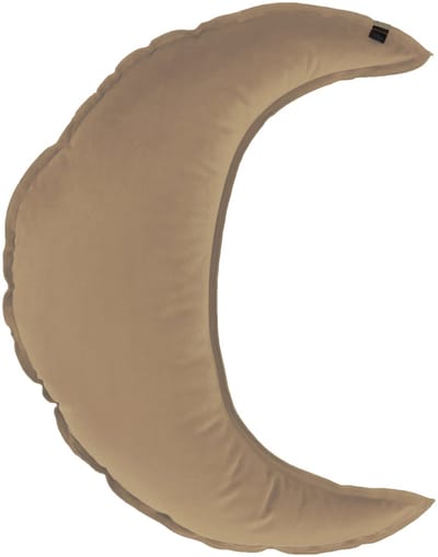 Overseas Moon Velours Kussen - Beige