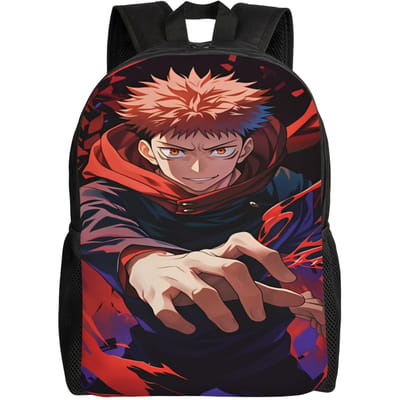 Yuji Itadori Rugzak J-Jujutsu Kaisens Mode Rugzakken Student Kamperen Patroon Middelbare School Tassen Designer Rugzak as picture