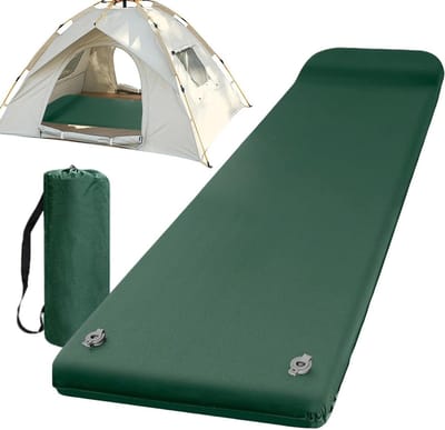 Slaapmat - Kampeer mat - Outdoor slapen - Automatisch opblazend - Lichtgewicht - Zwart