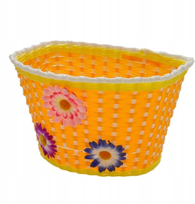JET Kinder Fietsmand Voor - Bloemen & Strik - 4L
