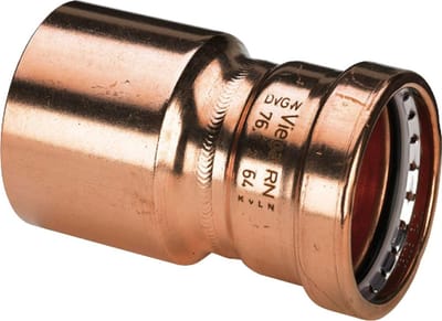 Viega Profipress Fitting met 2 aansluitingen