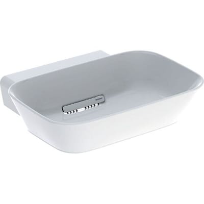 Geberit ONE Countertop washbasin bowl shape, without tap hole, without overflow 505.050.00.1