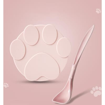Draagbaar Siliconen Hond Kat Blikdeksel 2-in-1 Voedselverzegelaar Lepel Huisdier Voedsel Afdekking Opslag Vershouddeksels Bakje Hond Accessoires