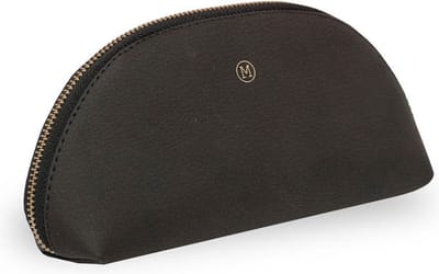 Etui- toilettas - Make-up tas BADU - Zwart - Appelleer - duurzaam