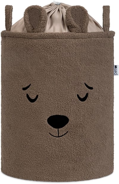 Sipo Opbergmand XL met trekkoord 43 liter 35 x 35 x 45 cm bruin