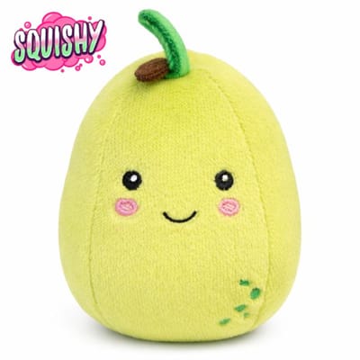 Peer Mini Squishy Pluche Knuffel 8 cm