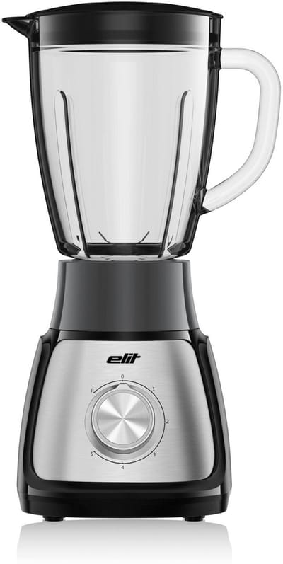 Elit Blender 1,5L- Smoothie blender to go- 500W- draagbare blender- 5 snelheden- voor shakes en smoothies.