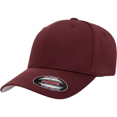 Flexfit Wollige gekamde muts (Marron)