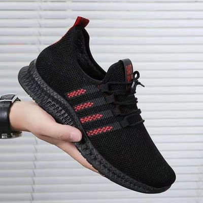 Chaussures de course légères pour hommes, baskets confortables et respirantes, décontractées, antidérapantes, résistantes à l'usure, en maille, chaussures de sport pour hommes 42