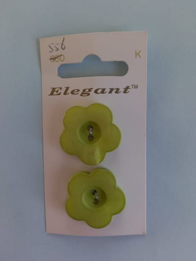 Knoop groene bloem Elegant Nr. 556