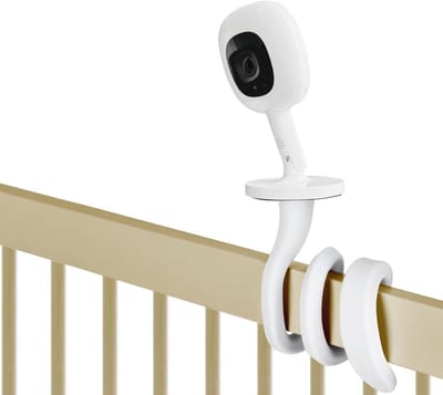 Babyfoonhouder voor Compatibele Babyfoons - Eenvoudige Installatie zonder Gereedschap, Flexibele Arm en Veiligheidsgreep
