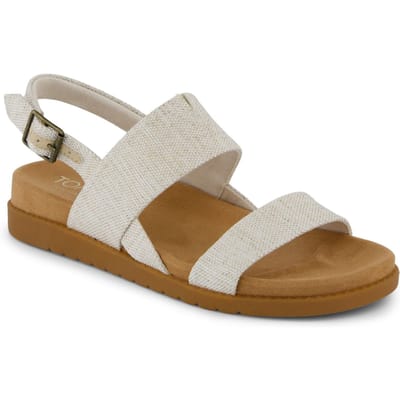 TOMS Marin Textiel Dames Natuurlijke Standaard Sandalen