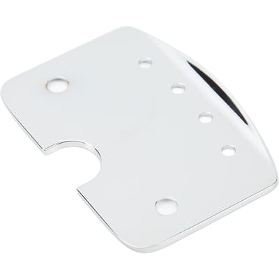 Gitaar 4-snarig staartstuk Metaal Zilver Stevig 4-snarig Sigarenkist Gitaar Onderdeel met 2 Schroeven white