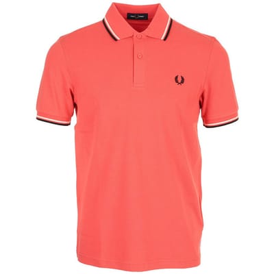 Polo Shirt Korte Mouw Fred Perry Twin Tipped