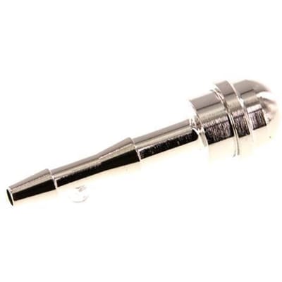 4 mm vernikkeld Messing Slangpilaar zonder Wartelmoer (G3/8'') 14.5mm [2 Stuks]