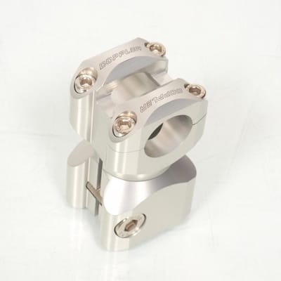 Potence de guidon Doppler pour Scooter Piaggio 50 NRG MC2 1997 à 2000 Neuf