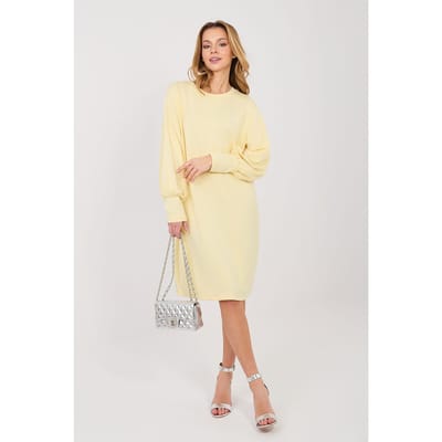Elara Soft Dress - Geel / S/M