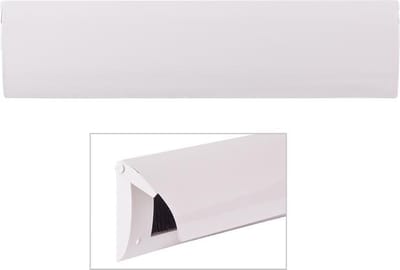 Tochtklep - Wit - Kunststof - door-line - 52.00.110 binnen