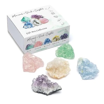 Mineralen set van 5 - Verzameling Helende Stenen - Healing Stones
