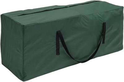 Tuinkussen Opbergtas - Kussenhoes Outdoor - Tuinmeubels Opbergen - Waterbestendig Materiaal - 116 x 47 x 51 cm - Groen