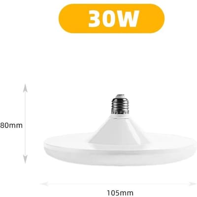 E27 Fitting LED Lamp AC220V 20/30/40/60/100W Wit Energiebesparende Lamp UFO Vorm Grote Lichtlamp Voor Thuis Woonkamer Slaapkamer