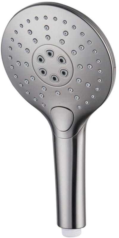 FugaFlow Eccelente Sobrado Badkamer Handdouche Douchekop douche - ø12cm - rond - 3 standen - geborsteld RVS PVD