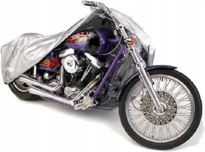 Motor/ scooter hoes om water en weersbestendig te beschermen - 205x 125 cm - Grijs