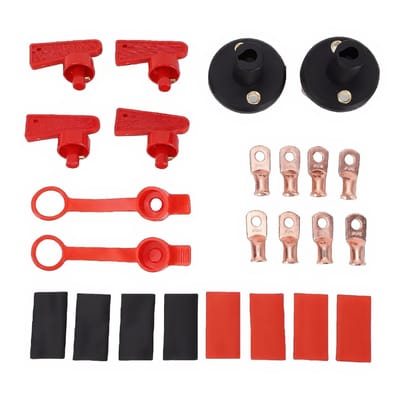 Battery Disconnect Switch met 4 Sleutels voor Auto en Boot - 12V en 24V Uitschakeling, Veiligheid en Isolatie
