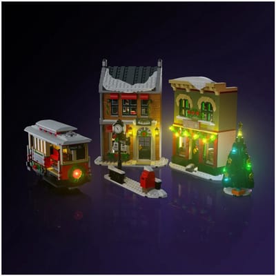 LMB 2.0 - Verlichtingsset geschikt voor LEGO® 10308 Holiday Main Street