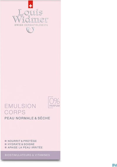 Louis Widmer Dermocosmetica Lichaam Lichaamsemulsie  &  Zonder Parfum