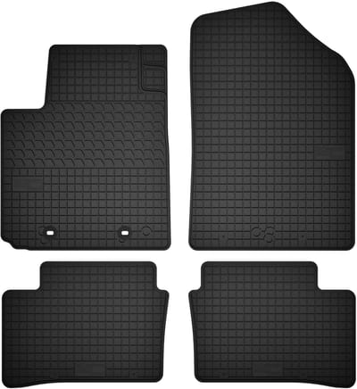 Wielganizator SolidTread Serie - Rubber Automatten - Hyundai i10 II Hatchback - 2013-2019 - Zwart