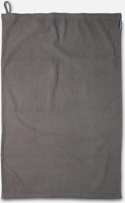 Ponchy - Cinza Escuro - Handdoek - Klein - 70x100cm