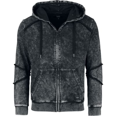 Black Premium by EMP Vest met capuchon - Mask Of Sanity - S tot XXL - voor Mannen - zwart
