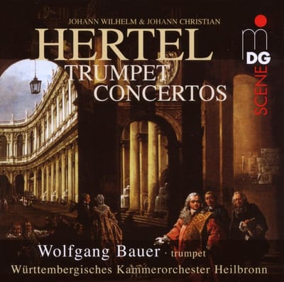 Wolfgang Bauer,Württembergisches Kammerorchester Heilbronn - Hertel: Trumpet Concertos (SACD)
