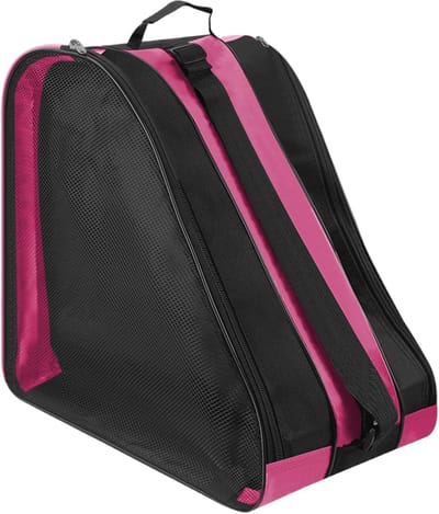 Schaats Tas - Draagtas Skates - Transport en Opslag - Waterafstotend Oxford Weefsel - 20-35 Liter Capaciteit - Roze